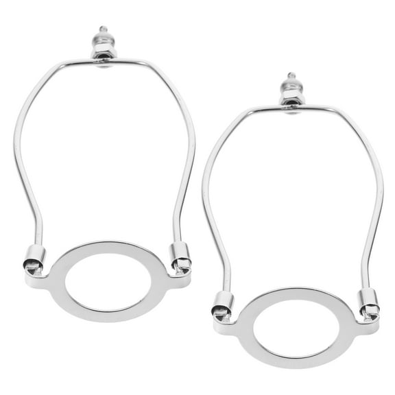 Masteelf 2-Pack Harp for Lamp Finials, Lampshade Holder Bracket, Lamp Parts Accessory