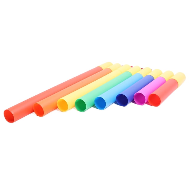 Sound Tube Set, 8Pcs Easy To Play Musical Sound Tube Plastic for Party Gathering