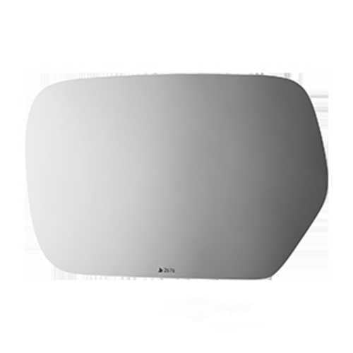 Burco Side View Mirror Replacement Glass - Clear Glass - 2976