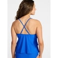 thumbnail image 3 of Time and Tru Women's and Women's Plus Size Tankini Top, Sizes XS-3X, 3 of 5