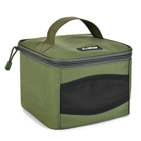LEO Sac Organisateur Compact pour Matériel de Pêche - Tissu Oxford 600D, Design Portable pour Rangement de Matériel (Style A: 37x37x15cm / Style B: 20x19x15cm)