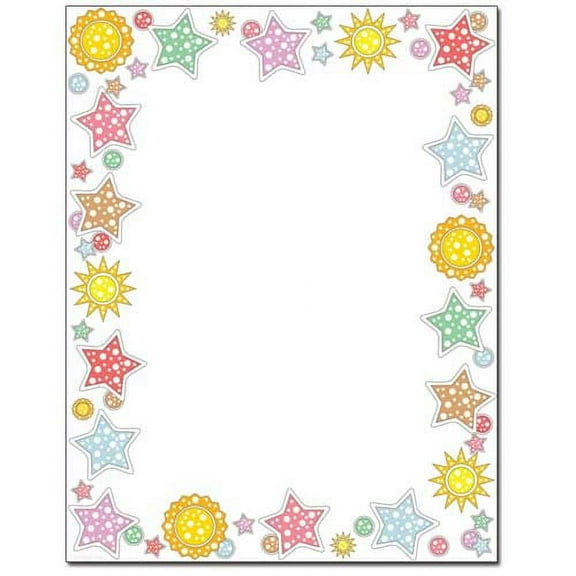 Celestial Letterhead Printer Paper, 25 Sheets