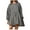 Dark Gray, variant on Patlollav Plus Size Ladies Mini Dresses,Womens Casual Over Sized Sweatshirt Long Sleeve Dress