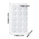 thumbnail image 3 of Xihbxyly La oferta de hoy Bandeja de incienso portátil para interiores y exteriores, ignífuga, repelente de mosquitos, con tapa, 3 unidades, 3 of 7