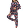 thumbnail image 4 of Mono de invierno ajustado para mujer, traje de una pieza de felpa para adulto, pijama cómodo para mujer Fridja  nalpqowj49542, 4 of 9