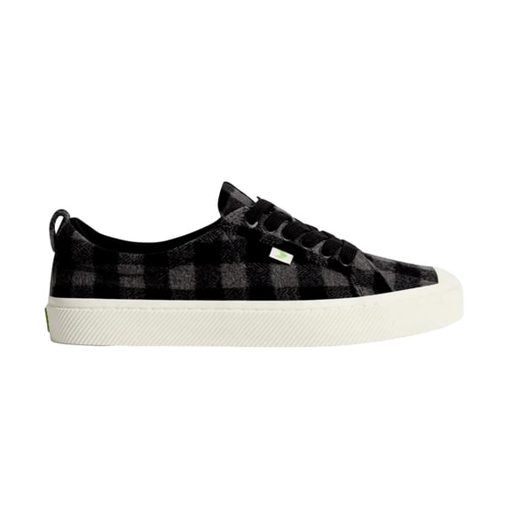 Cariuma OCA Low Black Plaid 100103B47 Women's Size 10