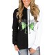 thumbnail image 1 of Sudadera holgada de manga larga con capucha y estampado clásico de Halloween para mujer Pompotops FGAJ17803, 1 of 4