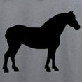 thumbnail image 3 of CafePress - Draft Horse - Pullover Hoodie, Classic & Comfortable Hooded Sweatshirt, 3 of 4