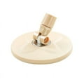 thumbnail image 1 of Khaki Plastic Disc Good God Rotating Mop Accessories Stainless Steel Disc Mop Cloth Head Universal Replacement Mop Head, 1 of 4