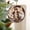 18#Brown, variant on Vintage Christmas Ornaments, Plastic Round Hanging Paper Cut Decorations, Sturdy Reusable Xmas Tree Pendant, Festive Holiday Wreath Gift Box Fireplace Mantel Decor