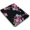 thumbnail image 5 of KSK KAISHEK Hard Shell Case Cover Only for MacBook Air 13" with Touch ID USB Type-C + Black Keyboard Cover Model: A1932/A2179/A2337 m1 (Flowers 16), 5 of 5