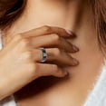 thumbnail image 3 of Smart Tracking Ring, Step Counting Touch Screen APP Control Smart Ring Smart Health Tracker Ring  for Parties 8 Inner Diameter 16mm/0.62in, 3 of 7