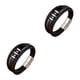 thumbnail image 1 of Sonducket Braided Leather Mens Bracelet 21cm Cuff Wristband Jewellery Bangle Tipo B 2Conjunto, 1 of 1
