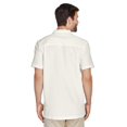 thumbnail image 2 of Harriton Barbados Textured Camp Shirt (M560) Creme, 5XL, 2 of 3