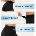 thumbnail image 3 of Set 3 Shorts Deportivo Licra Mujer Ropa Gym Yoga Talla G Modelo Negro, 3 of 4
