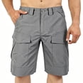 thumbnail image 4 of Aimik Tactical Cargo Shorts for Men with Large Pocket Mens Work Shorts Summer Durable Utility Shorts for Work or Outdoor, 4 of 5