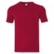 thumbnail image 1 of Playeras Elvqul Hombre Casuales Rojo Manga Corta sin Estampado Cuello V Abotonada, 1 of 4