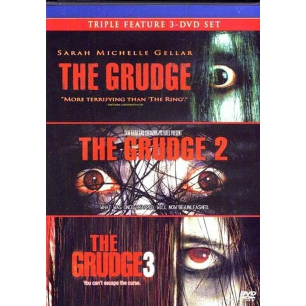 The Grudge Triple Feature 1 2 3 Dvd Box Set 3 Movies Walmart Com Walmart Com