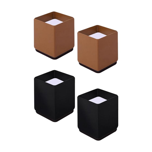 Elevadores de Muebles Sunnimix Elevadores de Cama de 4 Piezas Elevadores de Sofá para Muebles de Sil