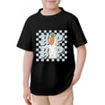 thumbnail image 3 of Gzbliryd Bunny Rabbit Egg Easter T-Shirt Cute Rabbit Graphic Tees Cute Easter Casual Short Sleeve Gift Tops for Little Boy Easter Holiday Tops Short Sleeve Tees (Black,8-9 Years), 3 of 3