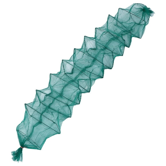 BRIGHTFUFU 1pc Trap de cebo de pesca TRAP CRAB TRAP MINNOW Portable Pesca Neta