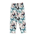 thumbnail image 4 of Goofa Butterfly Printed Soft Pajama Pants for Women, Wide Leg Comfy Casual Lounge Yoga Pants-Small, 4 of 9