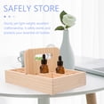 thumbnail image 4 of Zcyifa Display Box 1Pc Essential Oil Bottle Stand Essential Oil Organizer Display Storage Box (Wood), 4 of 6