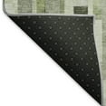 thumbnail image 5 of Addison Rugs Mayfield Premium Machine Washable Transitional Stripes Green Rectangle Rug, 5' X 7'6" Machine Washable Transitional Stripes Green Oversized Sherpa Throw Blanket, 5 of 7