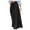 Black, variant on FRSASU Plus Size Clearance Women Summer Loose Button Zipper Pocket Solid Trousers Bandage Pants Light Blue 10(XL)