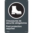 thumbnail image 1 of Chaussures de S12curit12 / Protection des Pieds CSA Signe Safety, 14" x 10", Plastique, Bilingue avec Pictogramme, 1 of 1