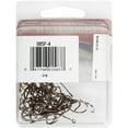 Eagle Claw 085FH-4 All-Purpose Live Bait Plain Shank Fish Hooks 50 Pack ...