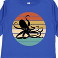 thumbnail image 4 of Inktastic Octopus Vintage Sunset Boys or Girls Long Sleeve Toddler T-Shirt, 4 of 5
