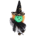 thumbnail image 3 of Halloween Decorations Outdoor Hanging Ghost Bell Pendant with Lanyard Black Cat Doll Wall Decor Haunted House Layout Ornament Spooky Halloween Decorations for Home Yard, 3 of 6