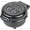 Black, variant on Smart Fried Egg Cooker, Automatic Fried Egg Maker for 6 Features like Sunny Side Up, Over Easy, Fully Cooked & More. Auto Power Off, Alarm, Round Shape, Non Stick Coating