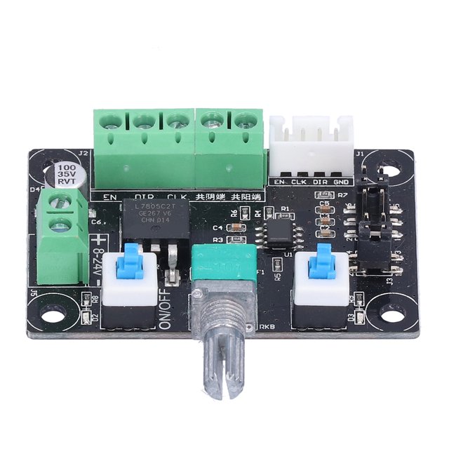 Régulateur de Vitesse de Moteur DC 1224V PWM Impulsion 3 Module Régulateur de Vitesse Basse Fréquence pour Moteur Pas à Pas