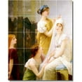 thumbnail image 1 of Ceramic Tile Mural-Jules Lefebvre Women Painting 167. 48" w x 60" h using (20) 12 x 12 ceramic tiles, 1 of 3