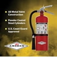thumbnail image 4 of Amerex A411, 20lb ABC Dry Chemical Class A B C Multi-Purpose 20 Pound Fire Extinguisher with Wall Bracket., 4 of 5