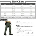 thumbnail image 3 of IYYVV Men's Flex Ripstop Tactical Pants, Military Water Resistant Stretch Cargo Pants, Lightweight Hiking Work Pants with Pockets Army Green XL, 3 of 3