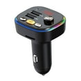 thumbnail image 1 of Aqestyerly Dual USB In-Car Adapter Wireless FM Transmitter with Fast USB Charger, New, 1 Count, 1 of 7