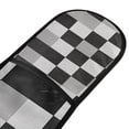 thumbnail image 4 of Yayeee Double Oven Mitt Kitchen Heat Resistant Baking 35" x7" Quilted Glove, Black and Gray Plaid Pattern, 4 of 6