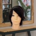 thumbnail image 1 of Cabeza de maniquí Yinane de cabello masculino Peluquería Entrenamiento 3D, 1 of 8