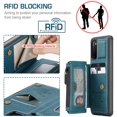 thumbnail image 5 of Kowauri for Galaxy S20 FE 5G Wallet Case, Double Magnetic Clasp Zipper Purse PU Leather Wallet Case with Credit Card, 5 of 5