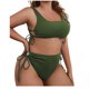 thumbnail image 1 of Conjunto de bikini de dos piezas para mujer, de talla grande, elegante, cómodo y sólido OAVQHLG3B Store lin121212, 1 of 4