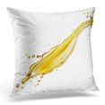 thumbnail image 1 of BSDHOME Yellow Engine Oil Splash Orange Fuel Pillow Case Pillow Cover 20x20 inch, 1 of 1