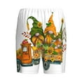 thumbnail image 5 of Fotbe Thanksgiving Truck Pajama Shorts for Men, Men's Pajama Bottoms, Sleepwear,Short Pajama Pants-Large, 5 of 9