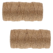 LITINKIMI String Decor Jute Twine Jute 2 Rolls 10000x0.02x0.02cm