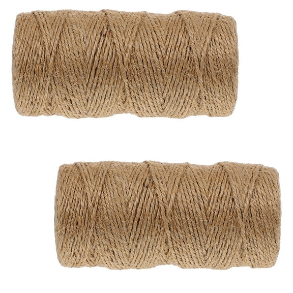 LITINKIMI String Decor Jute Twine Jute 2 Rolls 10000x0.02x0.02cm