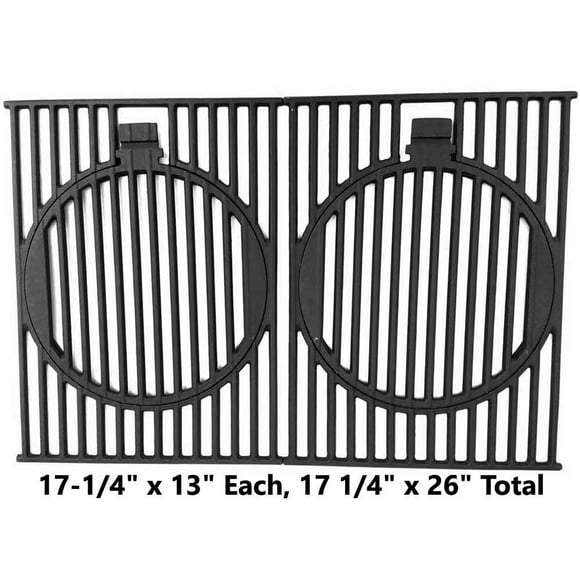 Grilles de Cuisson Moulées de Remplacement pour SH3118B, Stok SGP4032N, SGP4130N, SGP4330, SGP4330SB Modèles à Gaz, Ensemble de 2