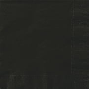 Way to Celebrate! Black Paper Luncheon Napkins, 6.5in, 24ct