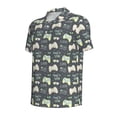 thumbnail image 2 of Balery Gamers Printed Men’s Short Sleeve Polo Shirt, Midweight Men's Shirt,Golf Polo shirts -X-Large, 2 of 9